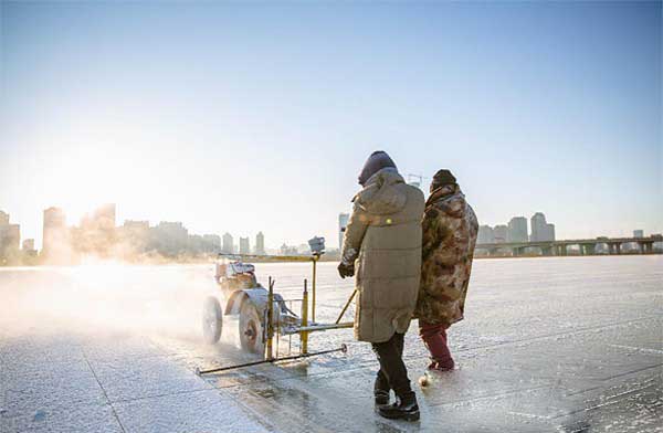鋸冰(bing)車采冰工具